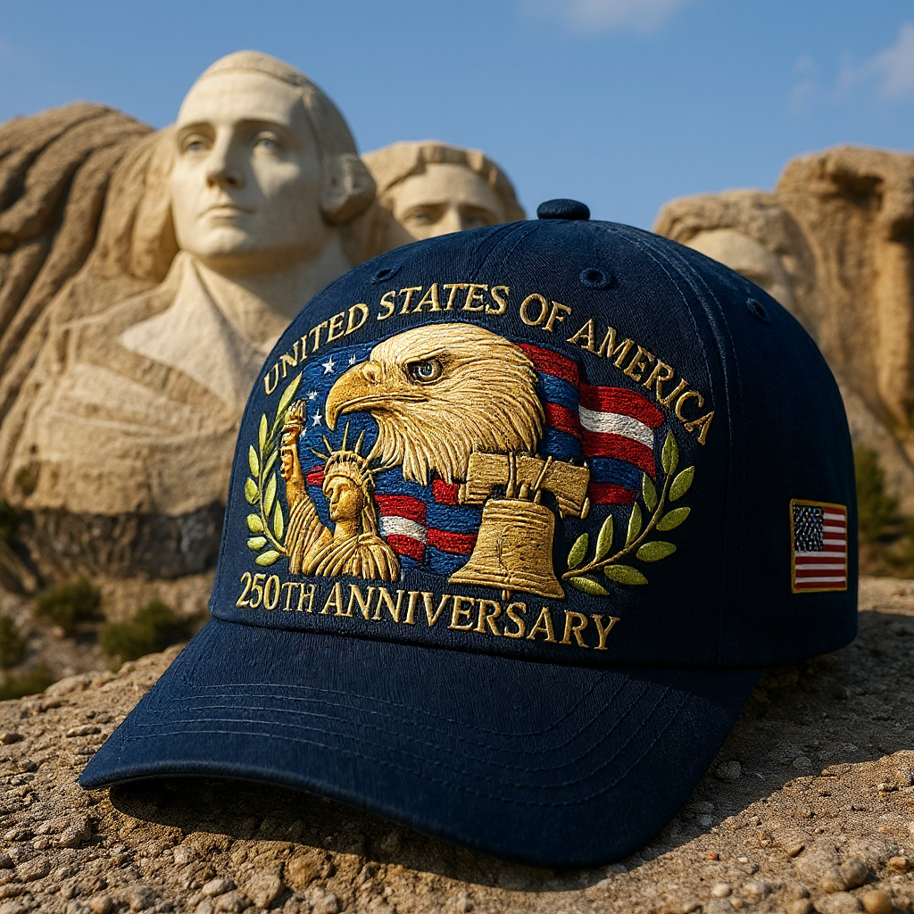 🗽Eagle & Liberty – United States 250th Anniversary Hat🦅(Breathable & Lightweight Comfort & Unisex Fit)
