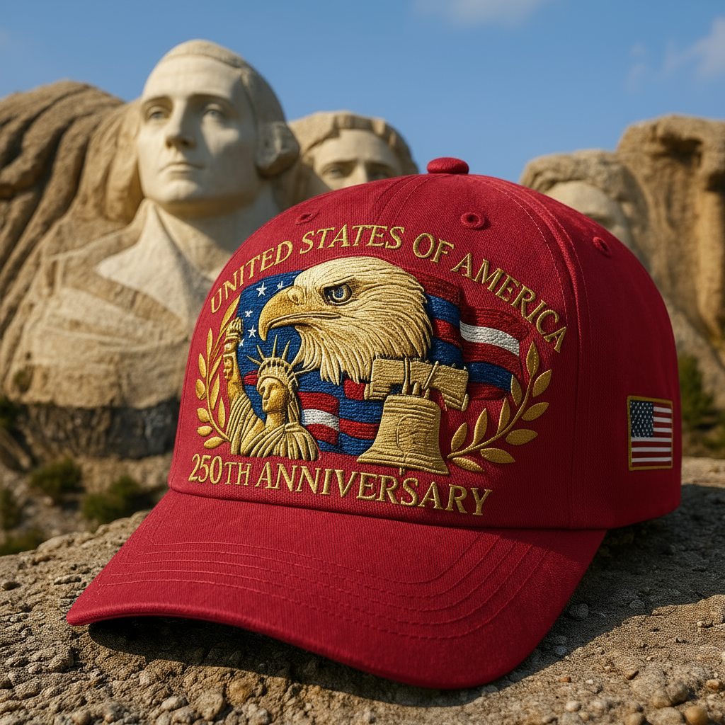 🗽Eagle & Liberty – United States 250th Anniversary Hat🦅(Breathable & Lightweight Comfort & Unisex Fit)