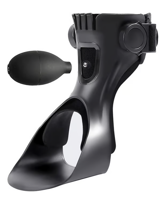 Foot drooping and inversion orthosis