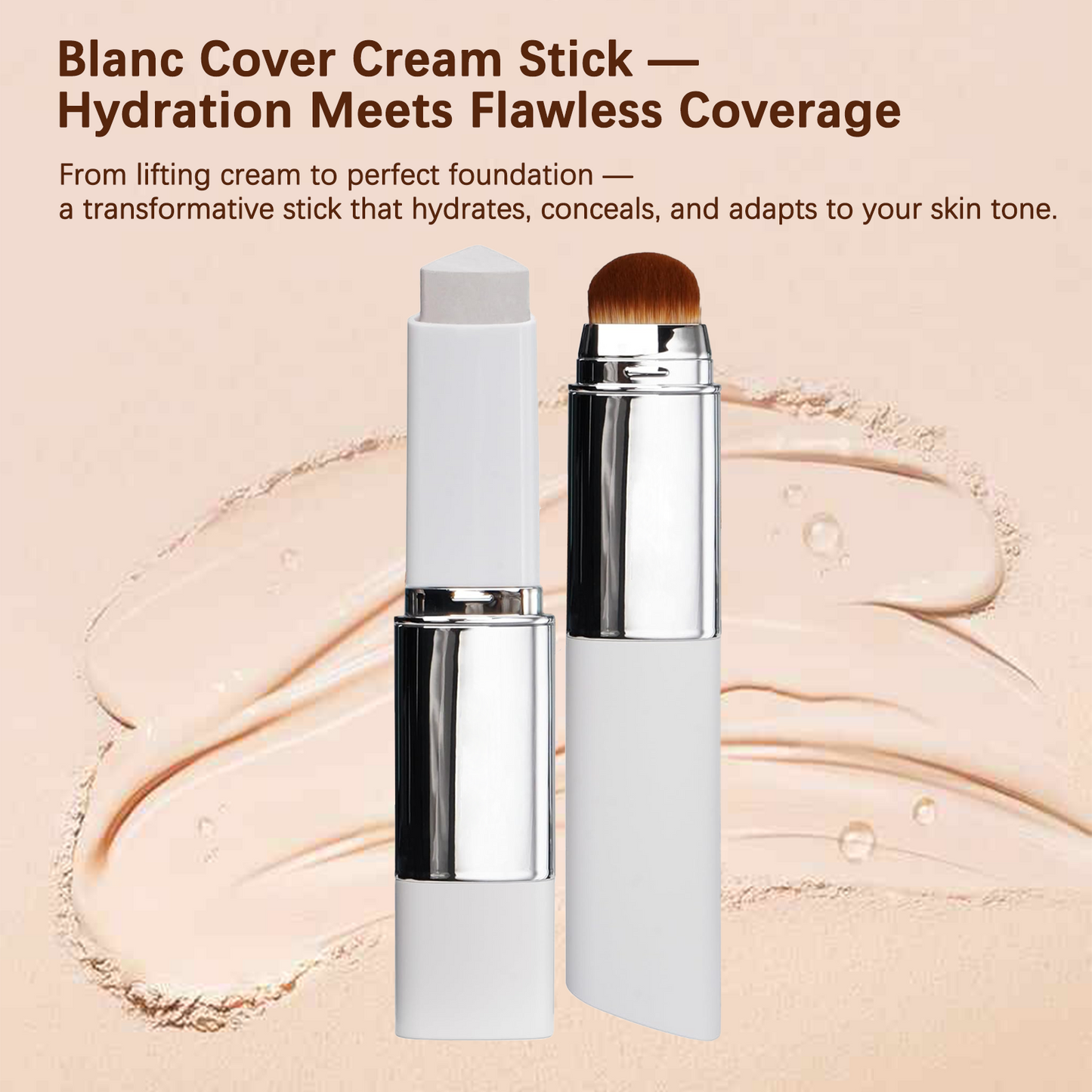 💜LAST DAY - 70% OFF! ✨ Color-Adapting Cream Stick – Flawless Skin in One Swipe (Skincare + Makeup)🔥