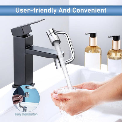 🚨 LAST CHANCE: 61% OFF - Rotatable Faucet Extension with 2 Splash Modes 💦