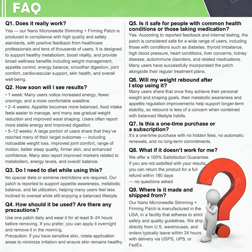 [ 2026 FDA-Registered & Official store] 🇺🇸 ODALIT® L-Carnitine × Retinol | Slimming & Firming 2-in-1 Nano Microneedle Patch 🔥 Obesity, Diabetes, Sleep Apnea, And Joint Issues⏳