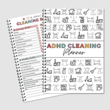💕A4 Daily Focus Planner Notebook-Cleaning & Organizing Toolkit