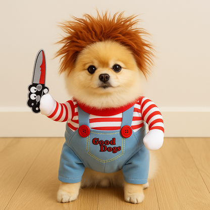 Funny Pet Knife Costume – Transform Your Pup into a Little Warrior | Pet Supplies & Dog Clothing