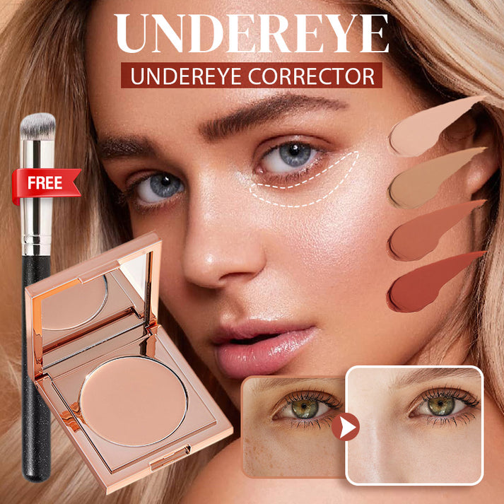 ⏰ Limited Stock! 50% OFF :"Radiant Awake" Under-Eye Color Corrector + Free Brush | Bright, Crease-Free Dark Circle Defense 🎀