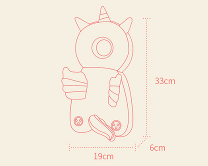 🎄Christmas Special 👶Baby Toddler Anti-Fall Headrest | Backpack Design, Lightweight and Impact-Resistant