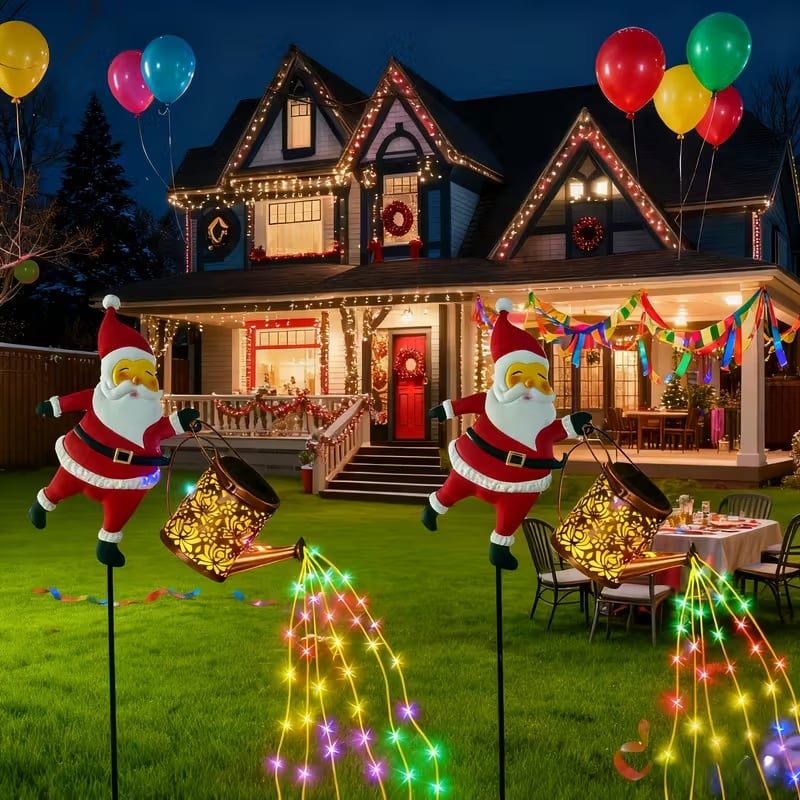 🎅Christmas Sale, 50% Off!! 🎄Over 50,000 items sold! 🎁✨Christmas Solar Kettle Lights and Garden Decorations Series💕