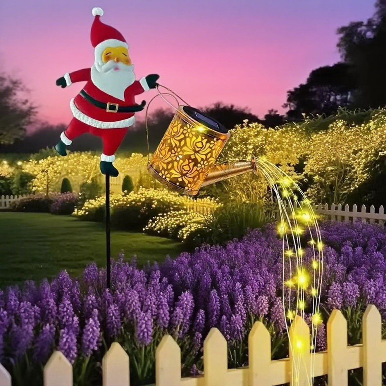 🎅Christmas Sale, 50% Off!! 🎄Over 50,000 items sold! 🎁✨Christmas Solar Kettle Lights and Garden Decorations Series💕